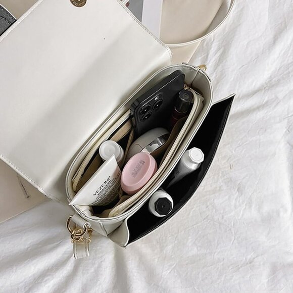 Chic Straw Crossbody Bag for Women - Elegant Lightweight Handbag for Summer 2025 - Picture 5 of 7